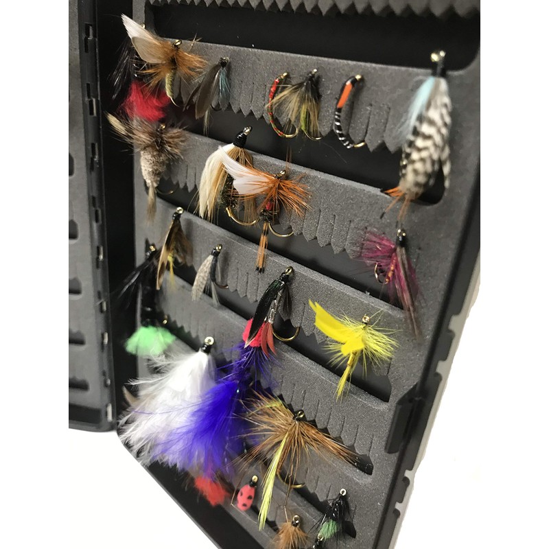 Fishing Flies Set of 25 fly selection Season set in