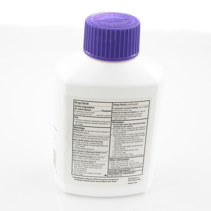 GaviLAX Powder, 30 Once Daily Doses, 17.9oz Per Bottle (2