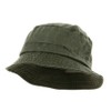 Mega Cap Washed Hats-Olive W12S41E (2XL-3XL)