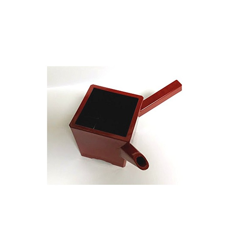 若泉 Lacquerware 割烹 Lacquerware Water Tube (Large) Vermillion Square (620cc)