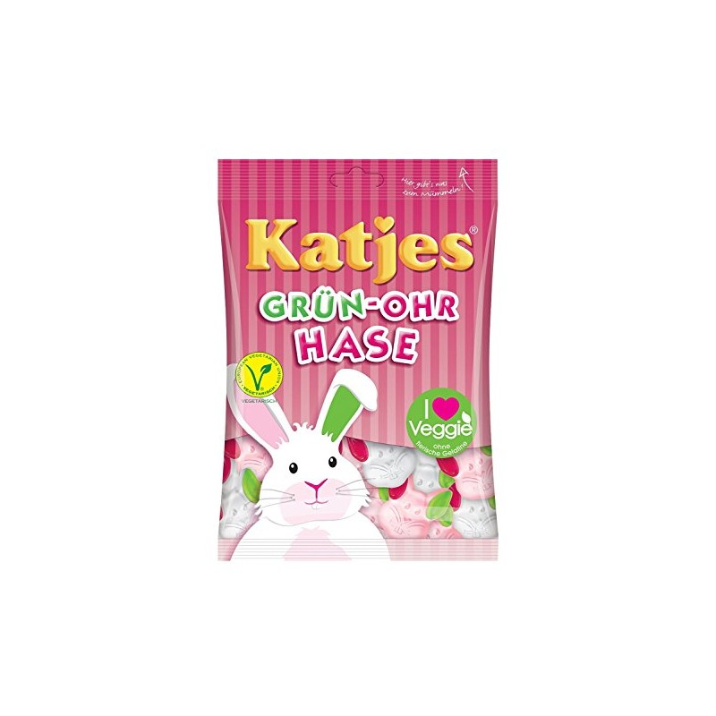 Katjes Green Ear Rabbit Gums - 175g