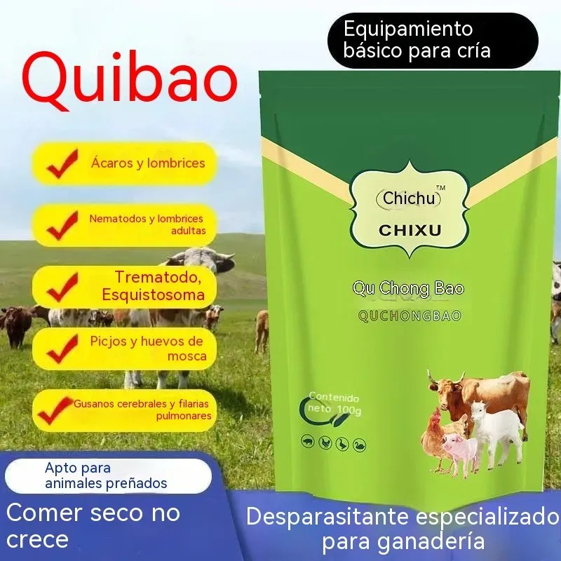 Suplemento Cuidado Animal Natural 200g Aves Ganado Cerdos Va