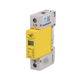 CGPOCMWGX 320V 10KA~20KA 1 P 1 Pole SPD House Surge Protector Protective Low-Voltage Arrester Device HYS4-D/1 50hz/60hz Circuit Breakers