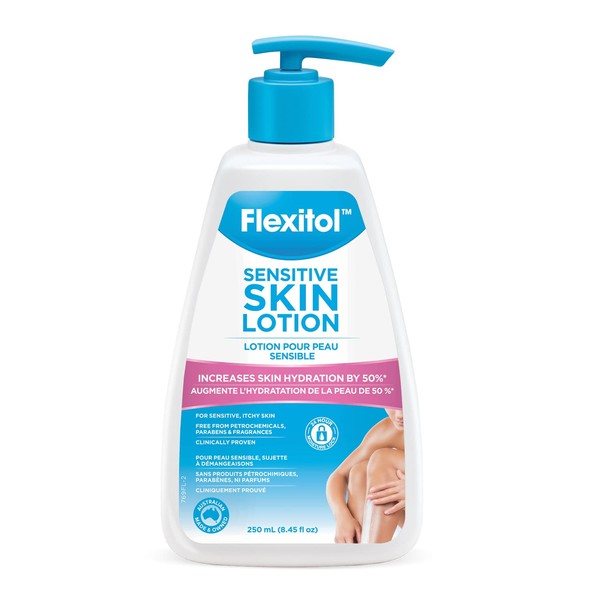 Flexitol Sensitive Skin Lotion, 250 ml, 8.45 Oz