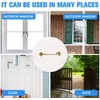 TERF® 200mm Heavy Duty Polished Brass Cabin Door Hook and