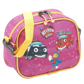 Travelite Rugged, cheerful children's suitcase and luggage heroes of the city make every journey into adventure children's luggage Pink