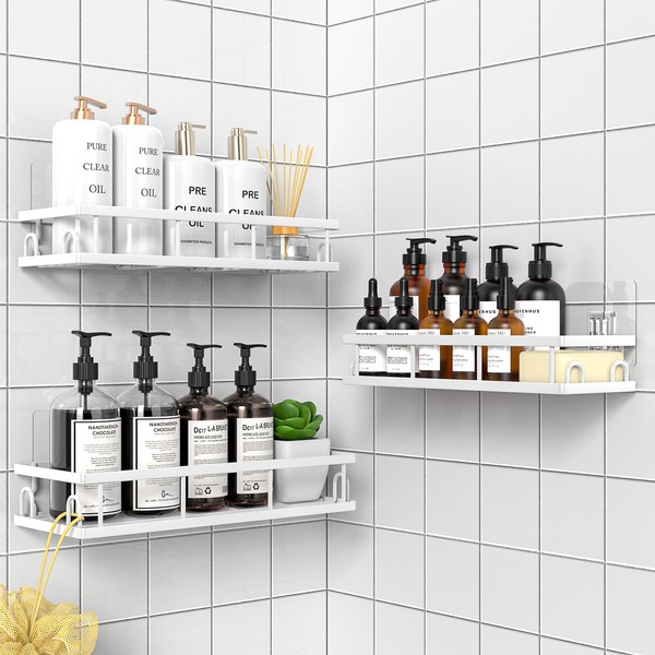 UUlioyer Shower Caddy, Shower Shelf No Drilling, Bathroom Accessory- Bath