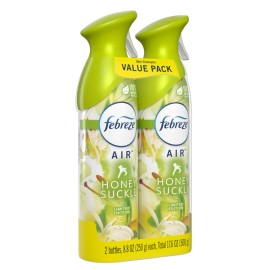 2 Pack Febreze Air 8.8 oz. HONEYSUCKLE Limited Edition Scent Air Freshener New