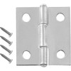 10 Pack 1 Inch Hinge, Stainless Steel Folding Hinges, Cabinet