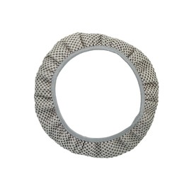 Motoforti Steering Wheel Cover Universal Elastic Stretch Antislip Breathable Microfiber Ice Silk Interior Trim Wheel Protector for Car Truck SUV Gray Long-Lasting