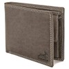 Slim genuine leather wallet especially comfortable simple and extra sturdy