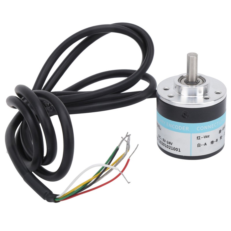 ABZ Encoder Incremental 3‑Phase Solid Shaft 6mm Motor Reducer Equipments