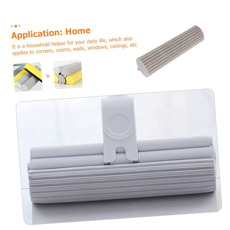 Ipetboom Sponge Mop Cotton Head Mop Head Refills for Home