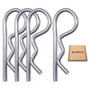 SKIR'CO (4 pcs) Zinc Plated Steel Spring Cotter Pins 4