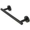 30 cm Bath Towel Bar, Stainless Steel Matte Black Towel