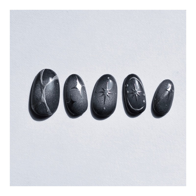 [Self-made] y2k Point Nail - Malkang Almond / [자체제작] y2k