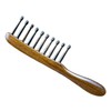 OHPHCALL Sandalwood Wide Tooth Comb for Scalp Massage and Detangling