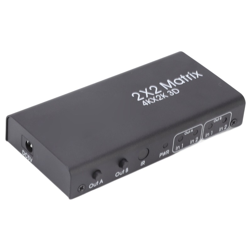 HD Multimedia Interface Switcher 2 in 2 Out 4K 30Hz