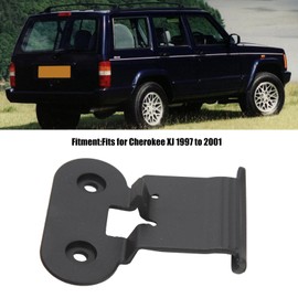 Aramox Conjunto de Pestillo de Tapa de Reposabrazos de Consola Central para Cherokee XJ 1997-2001 Material ABS Duradero, Cierre Seguro Número OE 55037537AA