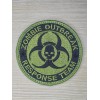 Unbranded ZOMBIE OUTBREAK RESPONSE TEAM BIOHAZARD SKULL TACTICAL OD GREEN