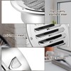 Zonon 8 Pack 4 Inch Stainless Steel Air Outlet Vents