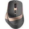 Wireless Mouse Quiet Cool Ergonomic Black/Gold