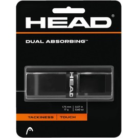 Head 285034-BK Grip Dual Absorbing Replacement, Negro, Talla Única