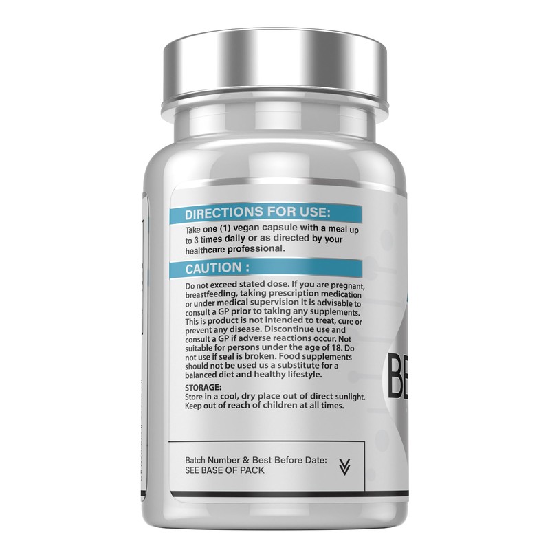 Berberine Supplement (98% Purity) Advanced Berberine High Strength 500mg, 60