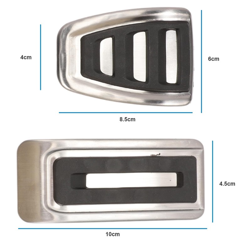 GNXfixt Pedal Cover Clutch Pedal Set Foot Pedal for Transporter