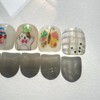 [Ar] Tomato Friend Handmade Nail Tip Drawing Nail Art Specialist