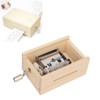 Music Box 15 Note Hand Crank Compact Retro Style Attractive