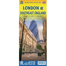 London & SE England Travel Reference Map
