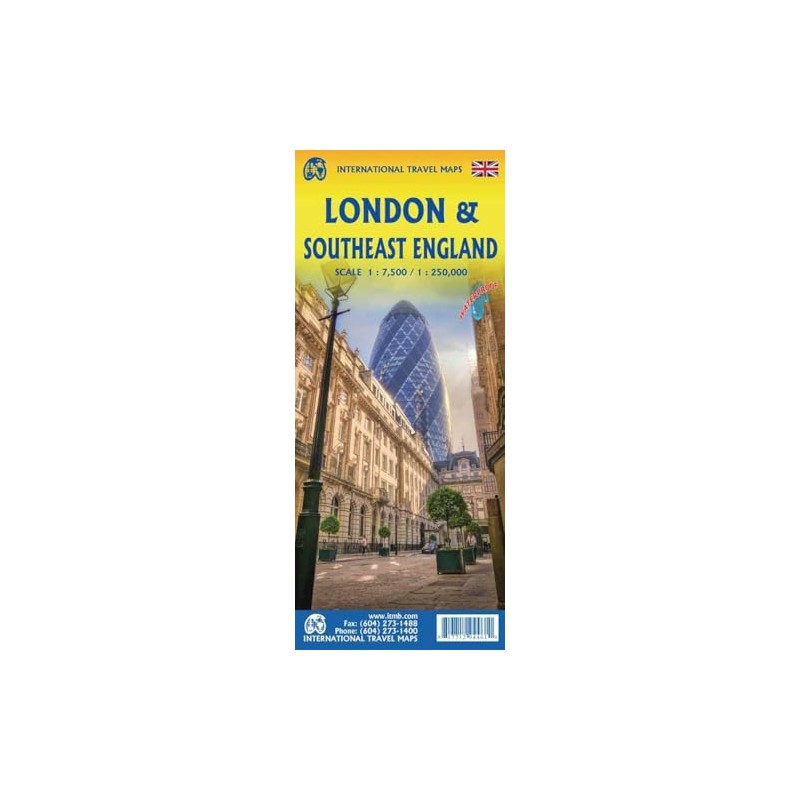 London & SE England Travel Reference Map