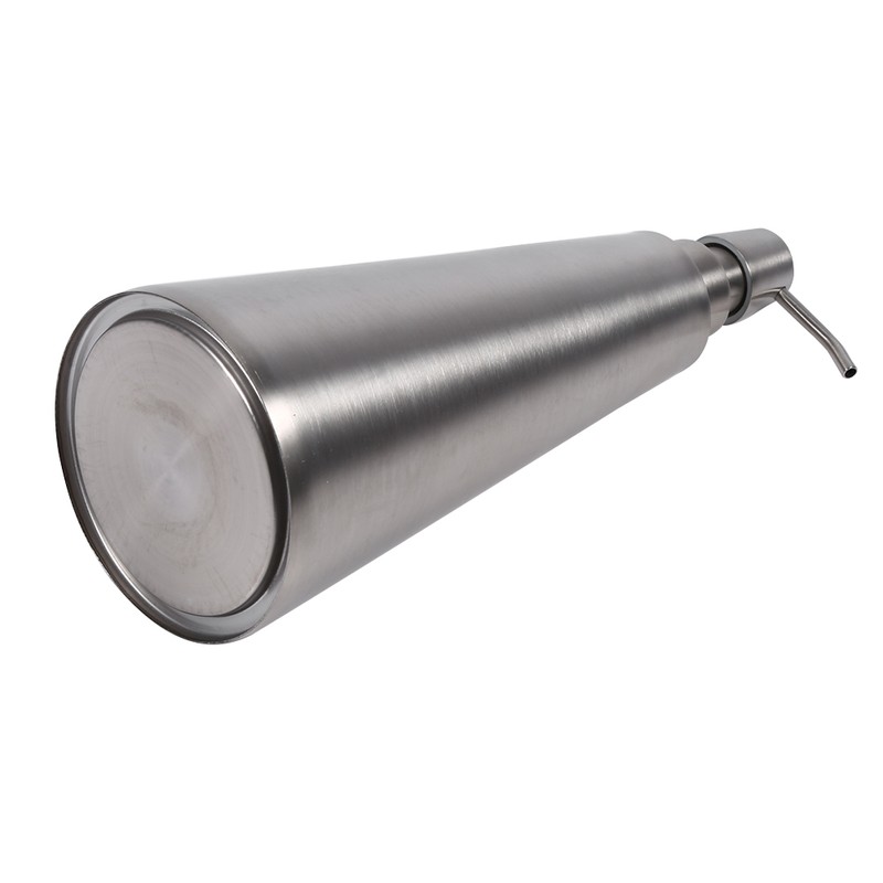 1PC 800ml Large Capacity Stainless Steel Pump Soap Dispenser Countertop