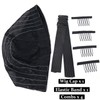Atimiaza Wig Cap with Guideline Map for Wig Making, Stretchable