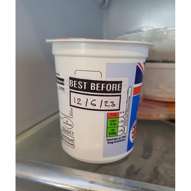 EJI Labels. 200 Best Before Stickers. Date Labels for Food.