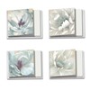 Peaceful Petals: 12 Assorted 'Square-Top' Sympathy Note Cards Featuring a