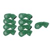 9pcs Golf Club Cover PU Leather Stylish Portable Golf Head
