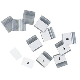 DURABLE Hunke &Jochheim tabs for display ® Sherpa Display Panels, 23 MM, transparent