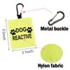 Dog Reactive Alert Hanging Patch Caution Stop Dog Alert Hanging