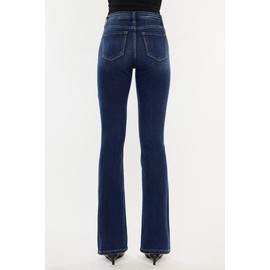 KANCAN - Denver High Rise Bootcut Jeans - Essential, KC20004 Darkblue