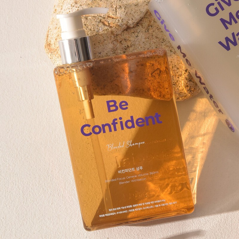 withbecon Be Confident Blended Shampoo 360ml - withbecon Be Confident