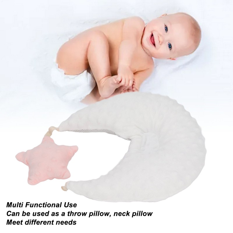 Baby Head Support Pillow Soft Lightweight Portable Infant Head Shaping