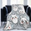Chiikawa Blanket, Flannel Soft Fluffy Blanket, Single, Dust Mite Resistant,