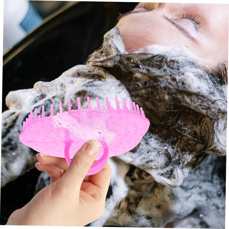 Ipetboom 8Pcs Hair Scalp Massager Ergonomic Shampoo Brushes for Scalp