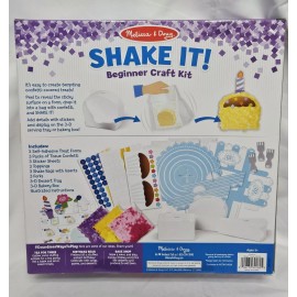 Melissa & Doug Shake It! Deluxe Sweet Treats Beginners Craft Kit #30185 **NEW**