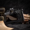 DBZZ Handcrafted Vintage Half-Wrap Camera Protector Genuine Leather Camera Case