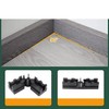 Precision Miter Angle Cutting Tool, 2 in 1 ABS Black