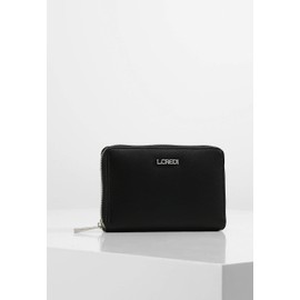 L.CREDI 1002142-200 Women's Faux Leather Wallet in Black, black, Standard size