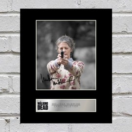 Melissa McBride, Carol Peletier Signed Mounted Photo Display The Walking Dead